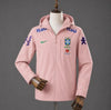 Veste Brésil Coupe-Vent Rose 2026